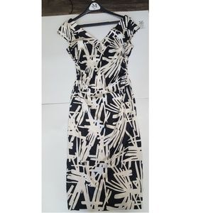 Maggy London Black & White Dress